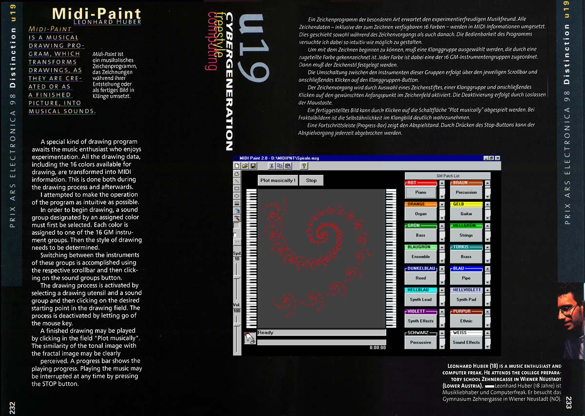 MIDI Paint-Buchexzerpt Projektbeschreibung